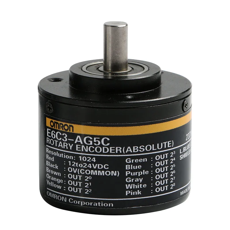 

E6C3-AG5B E6C3-AG5C 256P 360P 1024P 720P Encoder Absolute Angle Encoder