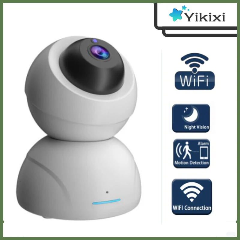 

IP-камера 2 Мп с датчиком движения, Wi-Fi, PTZ, 140 °