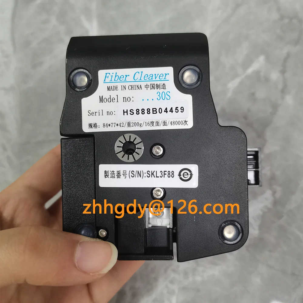 High Precision HS-30 Optical Fiber Cleavercold Splicing Hot Melt Suitable Fiber Cleaver
