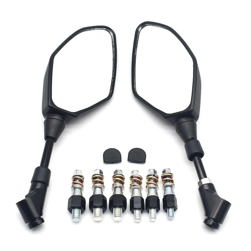 

M8 M10 Screws Rearview Mirrors For SUZUKI GSR400 GSR600 GSR750 GSX1400 SV650 For Honda CB500F CB500R CB500X GROM MSX125 CB300F