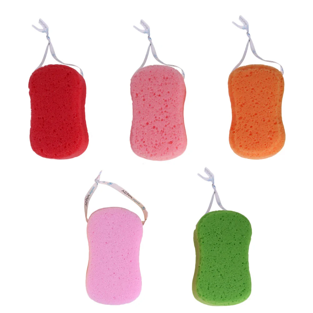 

Sponge Shower Body Cleansing Exfoliating Scrubber Bath Facialskin Bathing Loofah Deep Sponges Cleaning Makeup Removal Cleaner