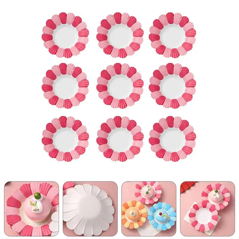 

50Pcs Disposable Paper Plate Party Paper Plates Eco-Friendly Paper Dishes