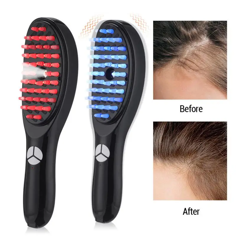 

Household Products Promote Blood Circulation In The Brain Improve Hair Follicle Metabolism Abs Hair Comb Hairdressing Tool Black