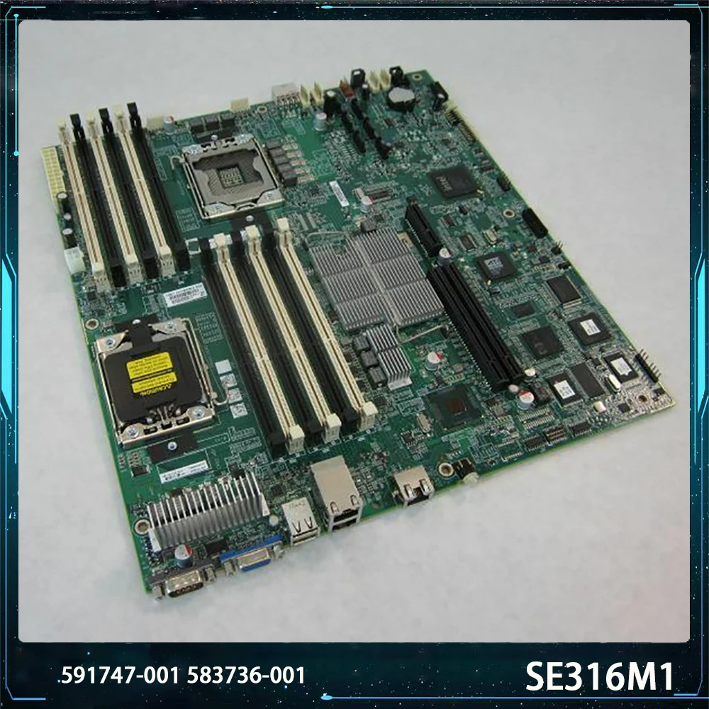 

Материнская плата для HP SE316M1 X58 591747-001 583736-001 LGA1366, высокое качество, полностью протестированная, быстрая доставка