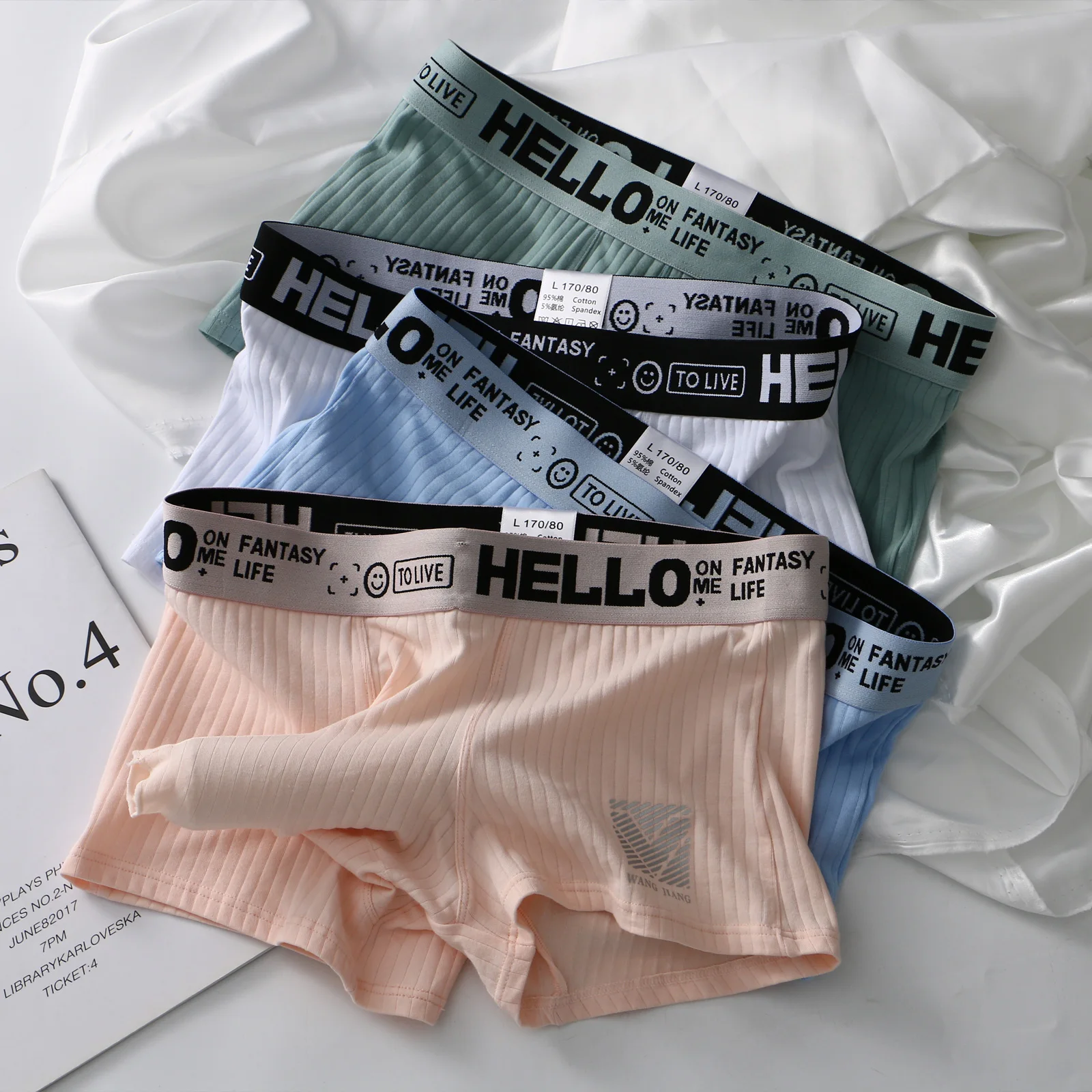 CLEVER-MENMODE 3x Long Bulge Penis Pouch Boxers Sexy Underwear Cotton Mens Panties Elephant Nose Trunks Homme Boxershorts