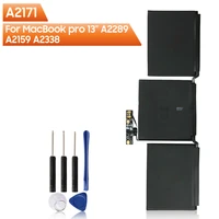 replacement laptop battery a2171 for macbook pro 13 2019 a2289 a2159 a2338 rechargeable battery with free tool