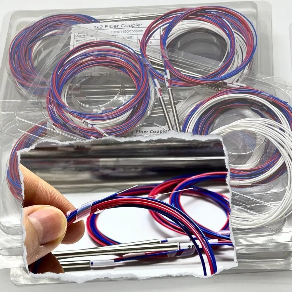 15/85 10 шт. 1X2 волоконно-оптический FBT сплиттер различных типов 0 9 мм ультратонкий