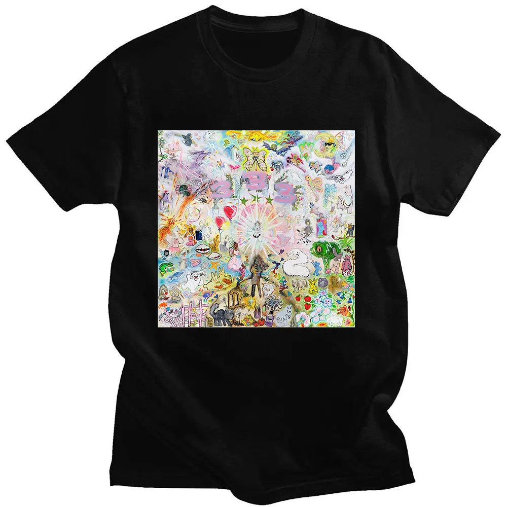 

Шведский рэпер Bladee 333, графические футболки, летняя модель, мужские повседневные футболки с коротким рукавом и принтом музыкального альбома...