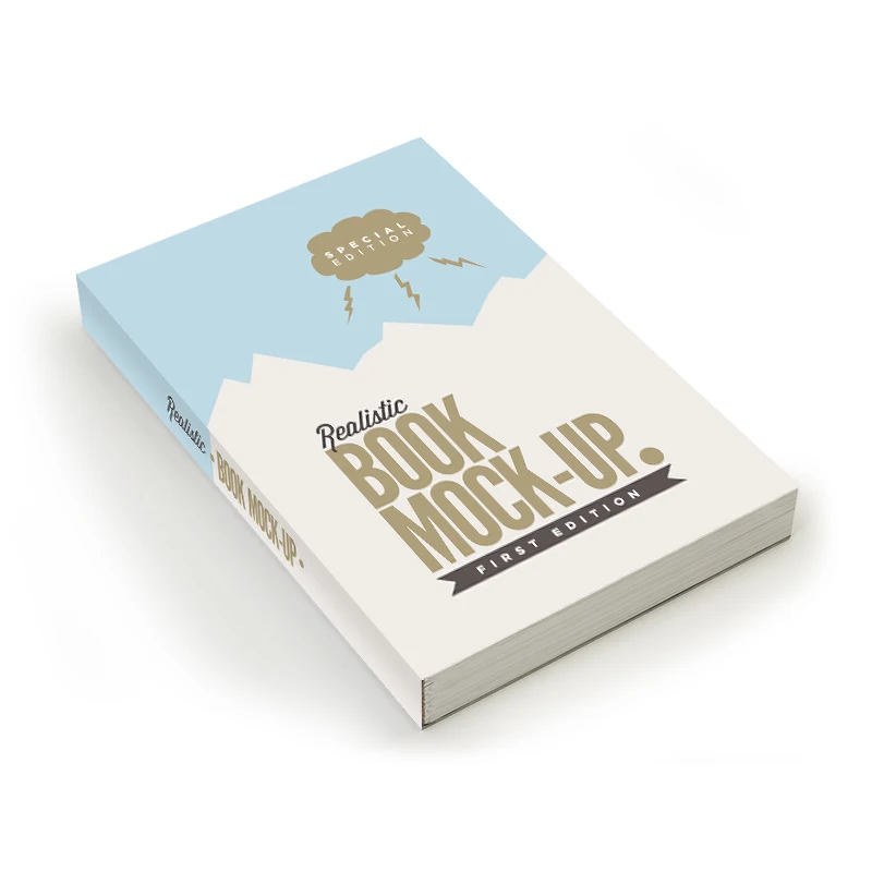 

full color High Quality perfect binding books printing service