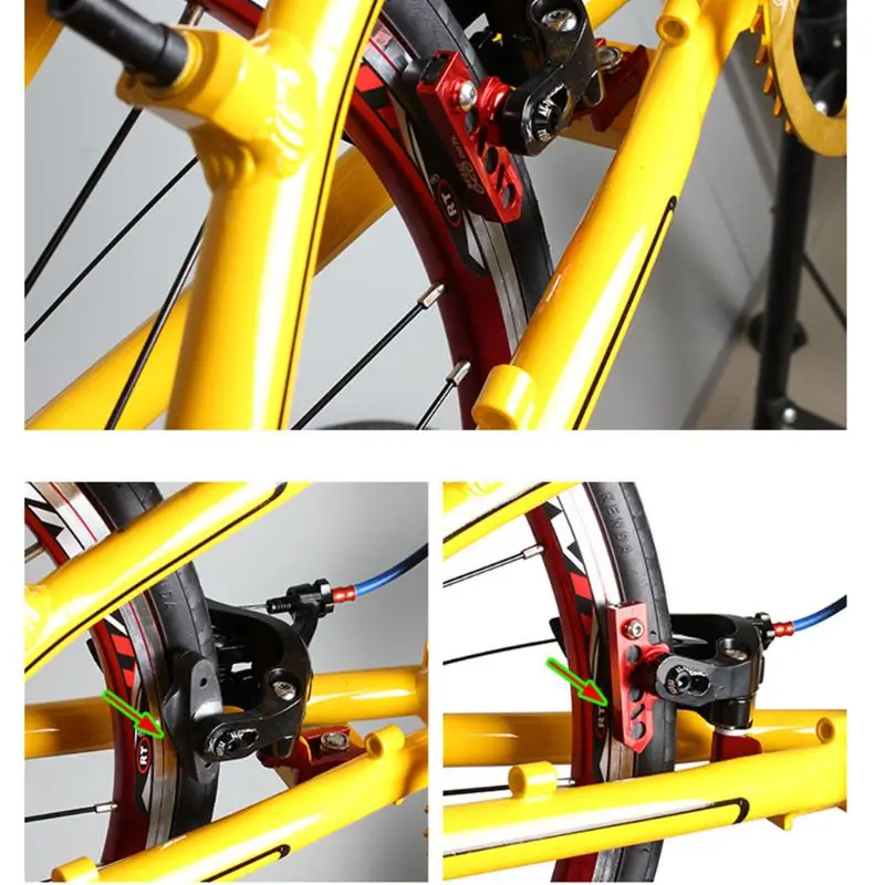 

Folding Bicycle Extend Adapt Brake Seat Adaptor Drawer Type C Caliper Brake Extension Convert Seat Leather Block Road 55KD