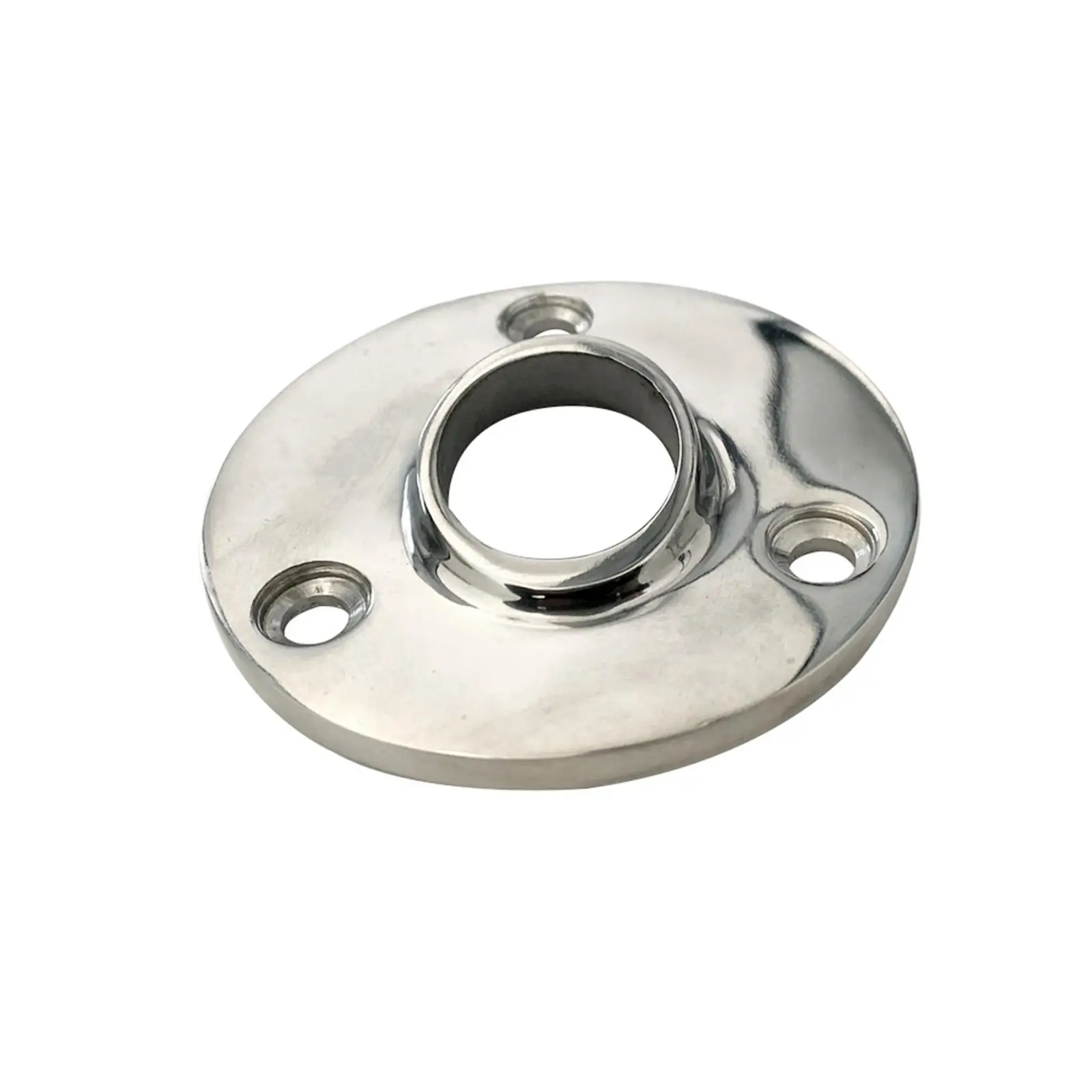 

deck base, Floor Flange Base Polishing Floor Mounted, Boat Hand Rail, Round Tube