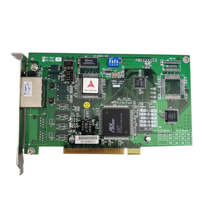 

PCI-7851 гарантия 1 год прошла проверку карты управления данными