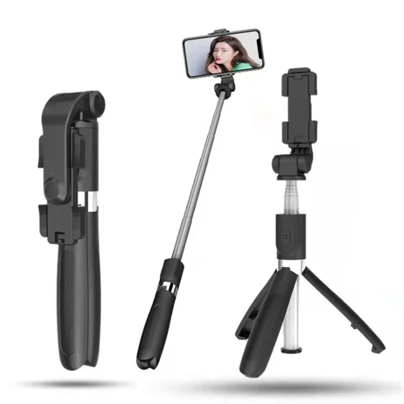 

3 In 1 Bluetooth Selfie Stick Tripod Monopod Xiaomi Redmi For Huawei IPhone 11 Samsung Smartphone Phone Selfiestick Stand Holder