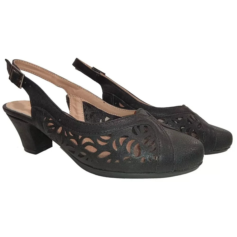 

Новинка, женские сабо Zueco, брендовая модель женской черной обуви, элегантная обувь на среднем каблуке 5,5 см с платформой, женская обувь на шир...