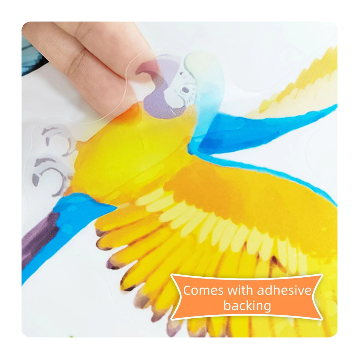 Креативная Наклейка на стену с зелеными растениями листьями банана