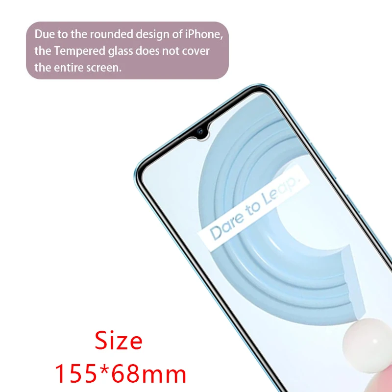 Чехол из закаленного стекла для телефона realme c21 c21y задняя крышка на realmec21 realmec21y c 21