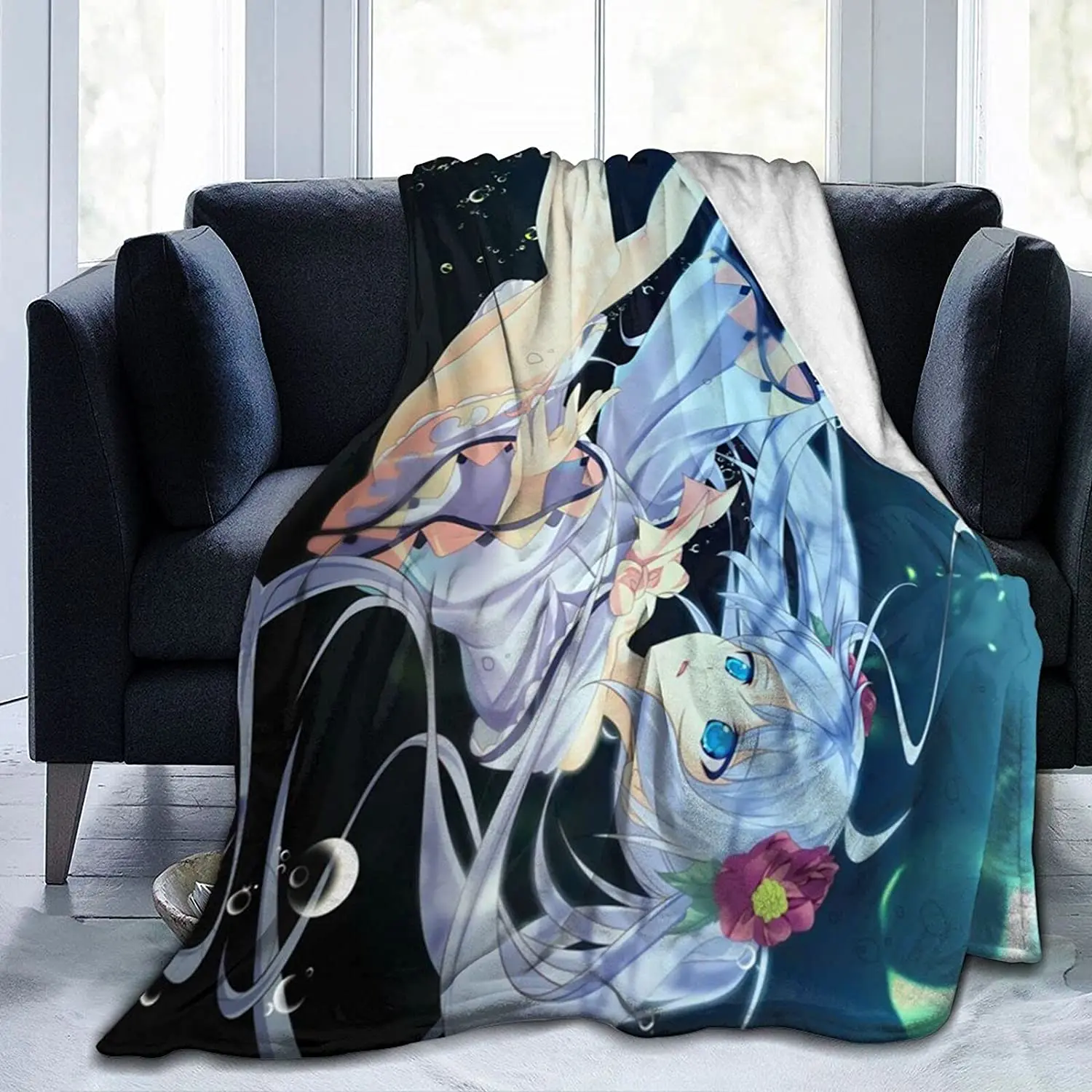 Kei Shirogane Fluffy Soft and Comfortable Blanket, Anime Warm Embrace of Sympathy
