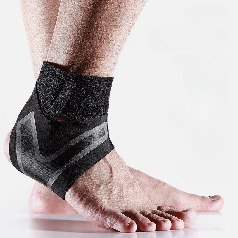 

1PCS Ankle Support Brace,Elasticity Free Adjustment Protection Foot Bandage,Sprain Prevention Sport Fitness Guard Band