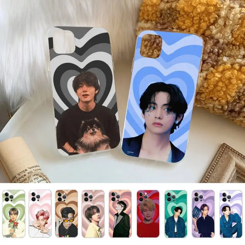 

Jungkook Kpop Phone Case For iPhone 14 11 12 13 Mini Pro XS Max Cover 6 7 8 Plus X XR SE 2020 Funda Shell