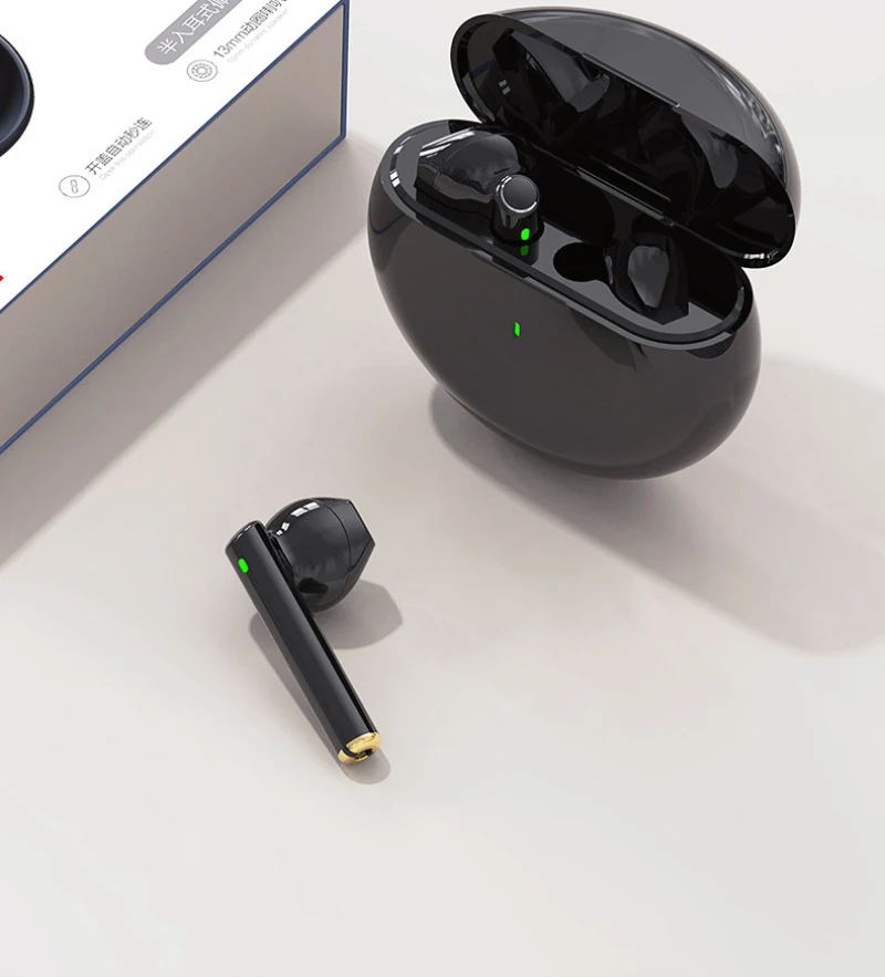 

iKF Fun True Wireless Bluetooth earphones Semi-in-ear noise-canceling game esports headphones With charging box