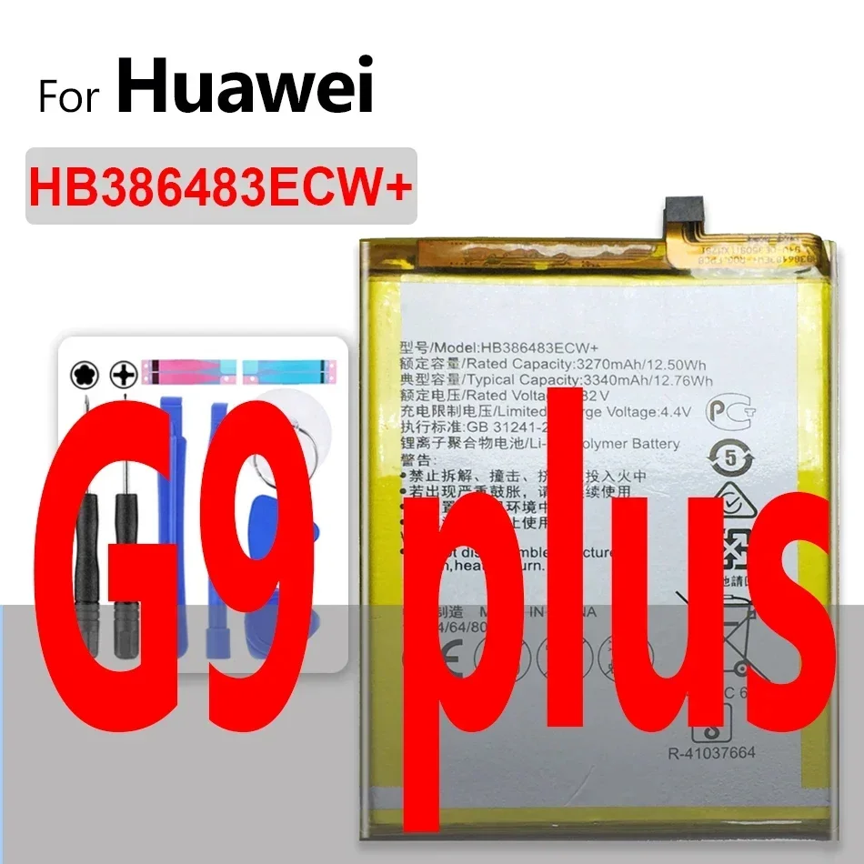 Аккумулятор для Huawei Honor 7X 8 8A 8S 8C 8X 9 9i 10 10i 20 20i Pro Lite STF-L09 STF-AL10/Mate X RS G7 G8 G8X G9 G10 Plus