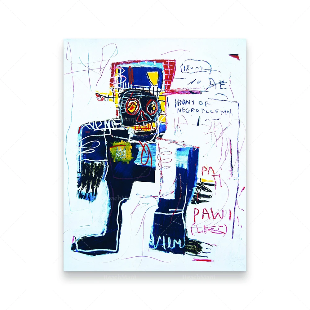 Абстрактная Художественная печать Jean Мишеля Basquiat Энди вархол современное