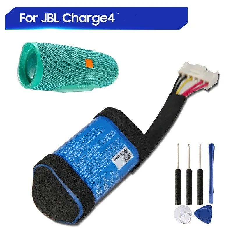 

Сменный аккумулятор LIncrease для JBL Charge 4 Charge 4 ID998 IY068 SUN-INTE-118, Оригинальная батарея 7800 мАч, 7800 мАч, 7800 мАч