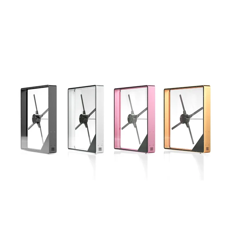 

DH65 65cm Metal Frame Hologram Advertising Displayer Built in Speaker for Commercial / Indoor Office Advertising Show