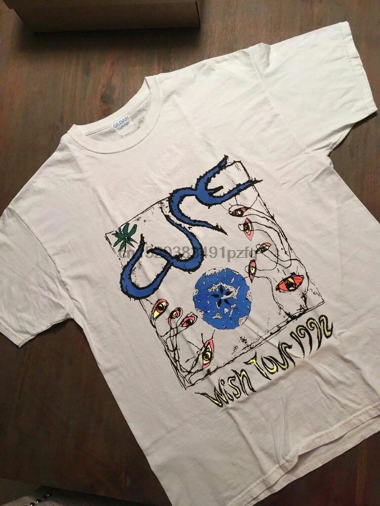 

Vintage 1992 The Cure Wish Tour Concert T-Shirt Limited Edition Rare