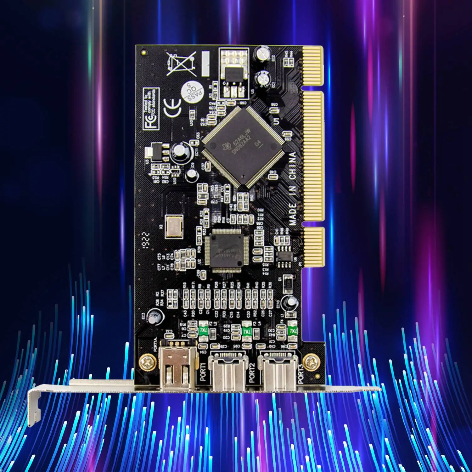 Плата видеозахвата PCI 1394A 1394B для FireWire 800 адаптер IEEE 1394 преобразователь карт HD