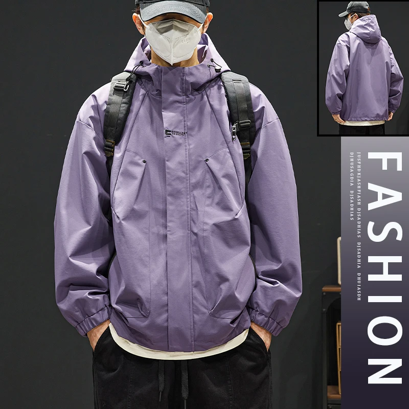 Romon 2024 весенне-осенняя новая куртка мужская модная брендовая повседневная одежда