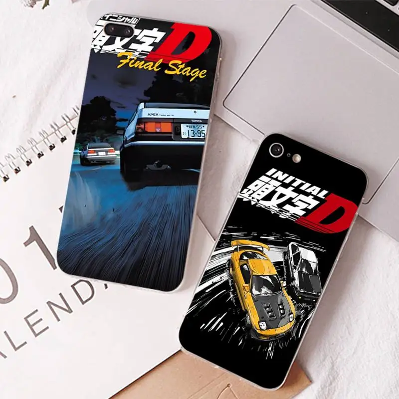 

Anime Initial D AE86 Tail Light Phone Case For iPhone 13 14 Pro Max XS XR 12 11 Pro 13 Mini 6 7 8 Plus Clear Back Cover Capa