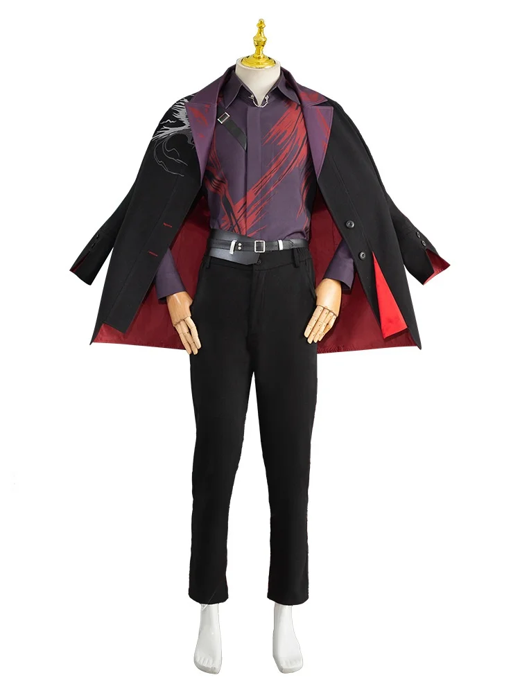 Силус Косплей Костюм Парик Игра Любовь и Глубокий Космический Мужской Relentless