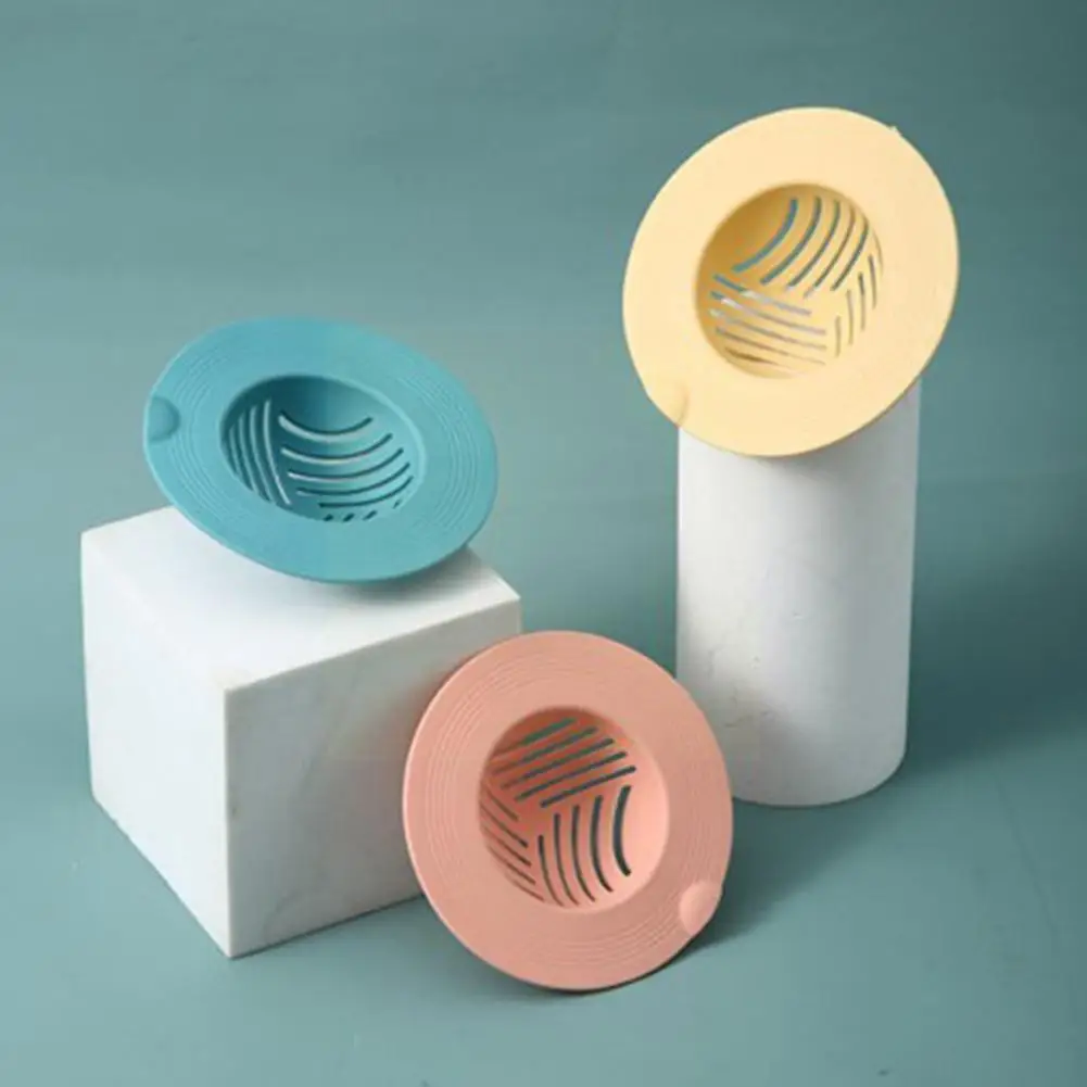 

Portable Silicone Sink Strainer Waste Plug Sink Filter Collector Kitchen Waste Bathroom Accessories M2n6