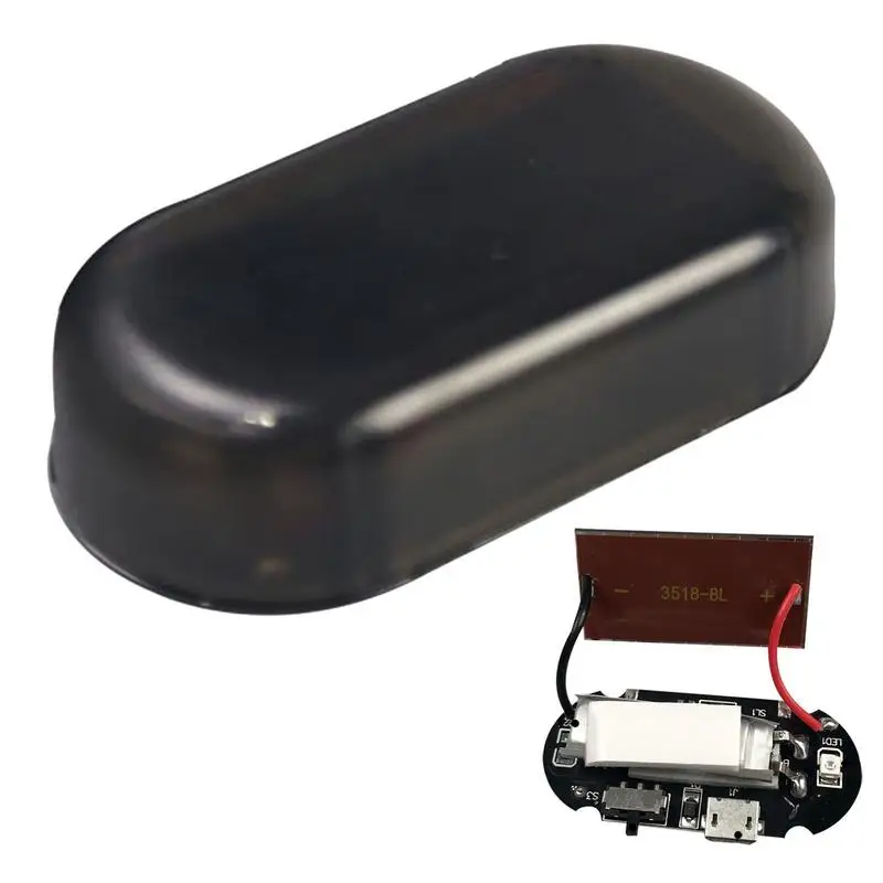 Искусственная Автомобильная сигнализация на солнечной энергии имитация