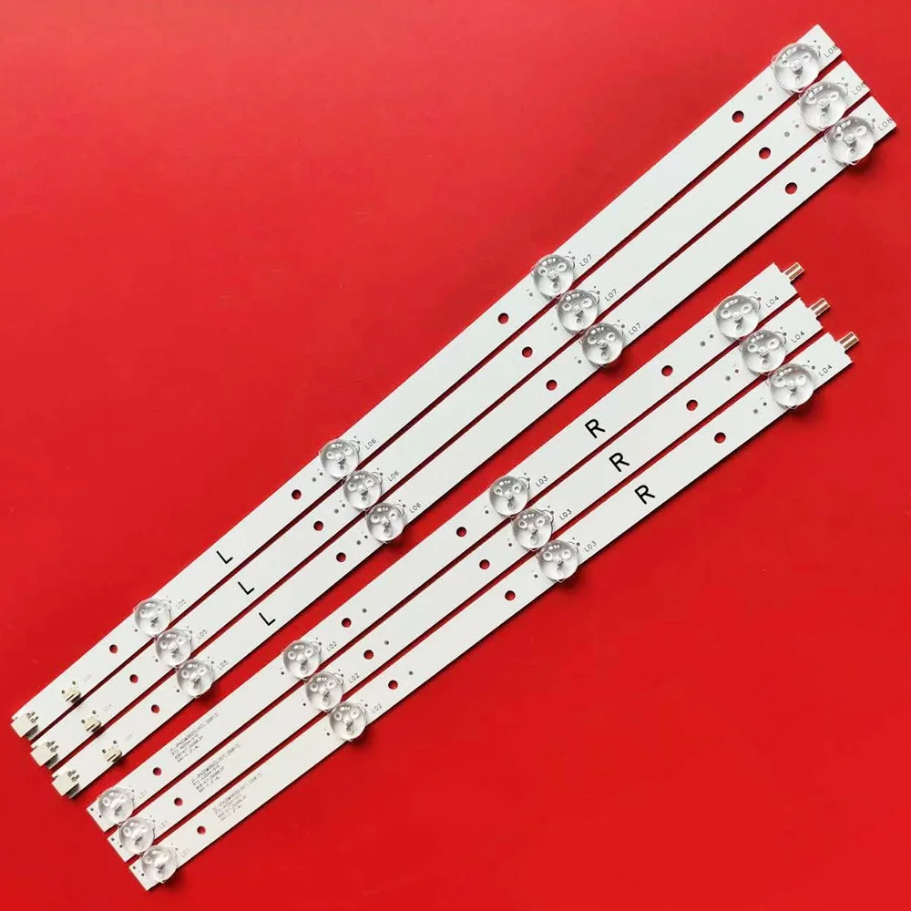 6/18 шт. светодиодные ленты для JS-JP42DM082ED.007L (00813) R72-42D04-010 BBK 42LEX-7143/FTS2C 42LEX-7162/FT2C 42LEX-7243/FTS2C