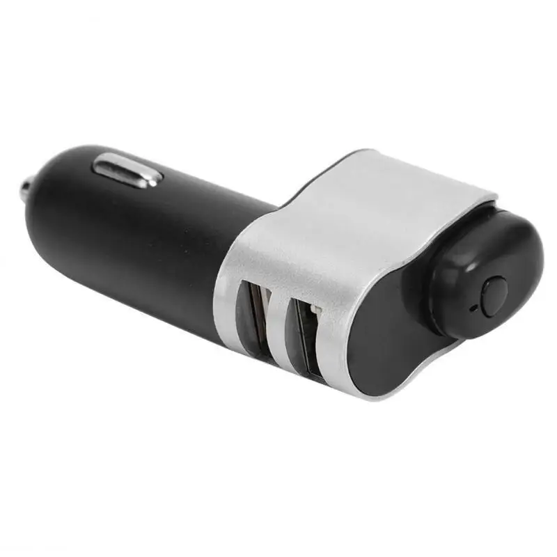 Автомобильный Fm-передатчик с двумя Usb-портами и гарнитурой |