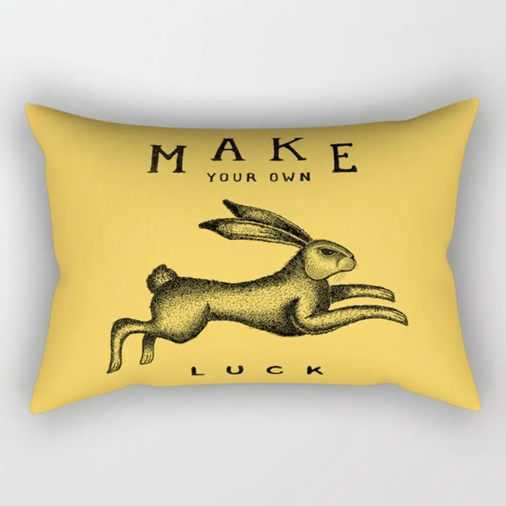 

Желтый велюровый чехол для подушки 30x50 см