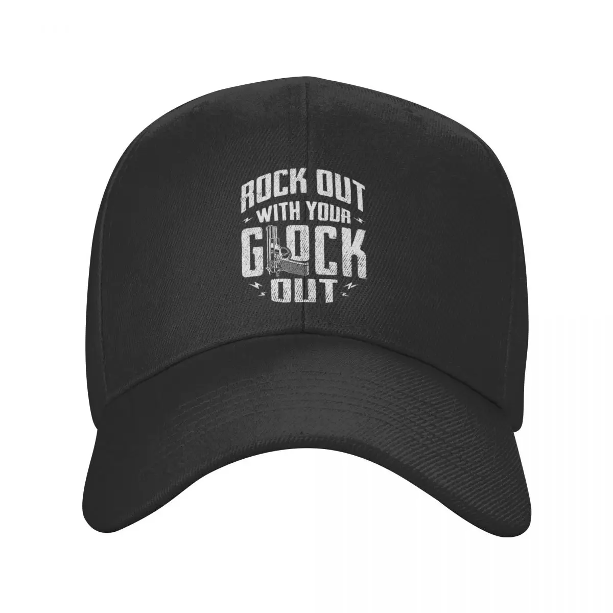 

Rock Out With Your Glock Out Baseball Cap Hip Hop Men Women's Adjustable USA Handgun Pistol Dad Hat Summer Snapback Hats