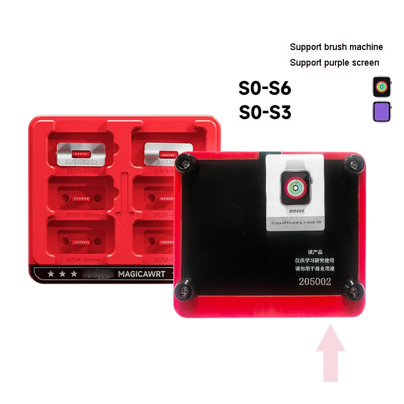 

Watch Brush Box S1-SES6 Red Exclamation Mark White Pingguo Restart Fixed Screen Touch Does Not Work