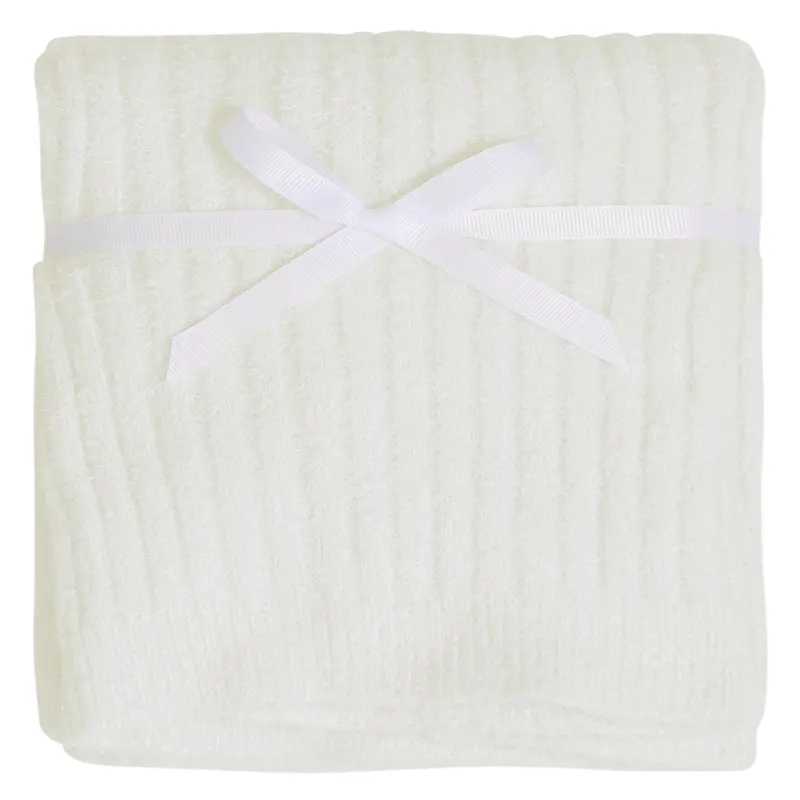 

by Infant Boy or Girl Unisex Soft Cozy Viscose Blanket Ivory