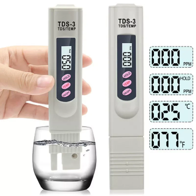 

Portable Pen Portable Digital Water Meter Filter Measuring Water Quality Purity Tester TDS Meter 15%Off