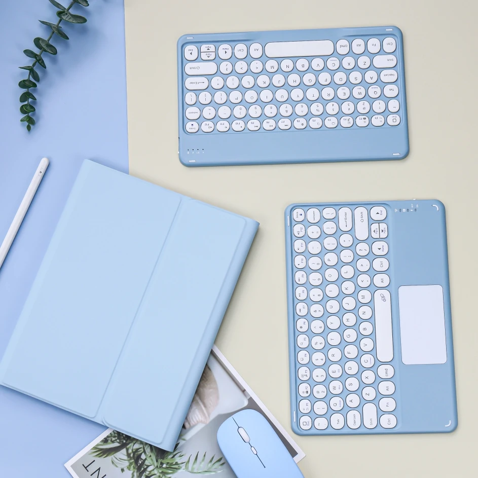 

keyboard Wireless Mouse Magic For iPad Air 2 Case Pro 11 Case 2021 2020 Air 4 10.2 9th 8th Generation case Air 3 iPad keyboard