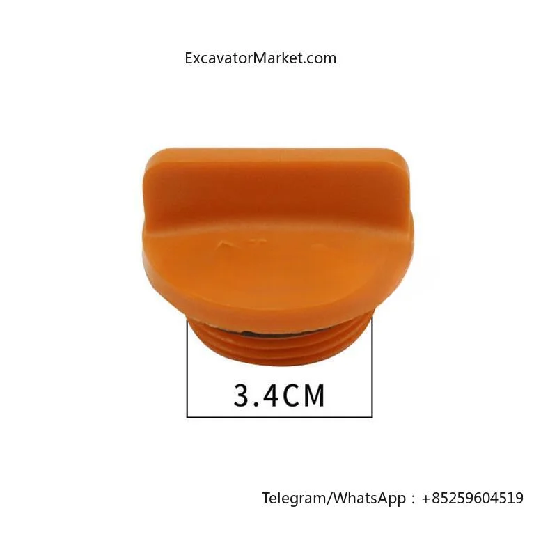 Экскаватор для Komatsu pc30/40/3d8 2/4d8 4/4tnv88 Yanmar Крышка масла двигателя топливная крышка