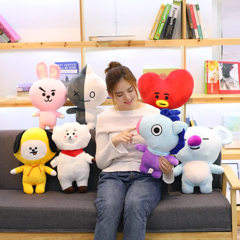 Звезда Kpop аниме мультфильм искусственное изображение кролик овца брикет лошадь