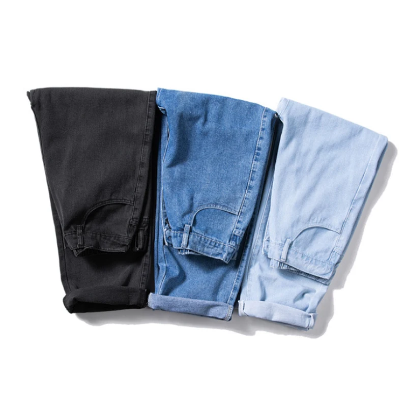 New Jeans Streetwear Men Spring Autumn Baggy Jeans Fashion Loose Straight Wide Leg Pant Men Sweatpants Trending Men's Clothing