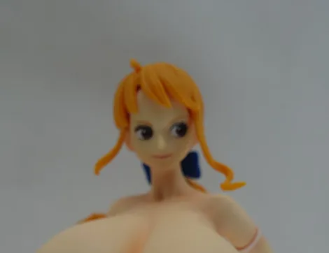 

Japanese anime One piece nami huge breast 1/4 naked anime figure