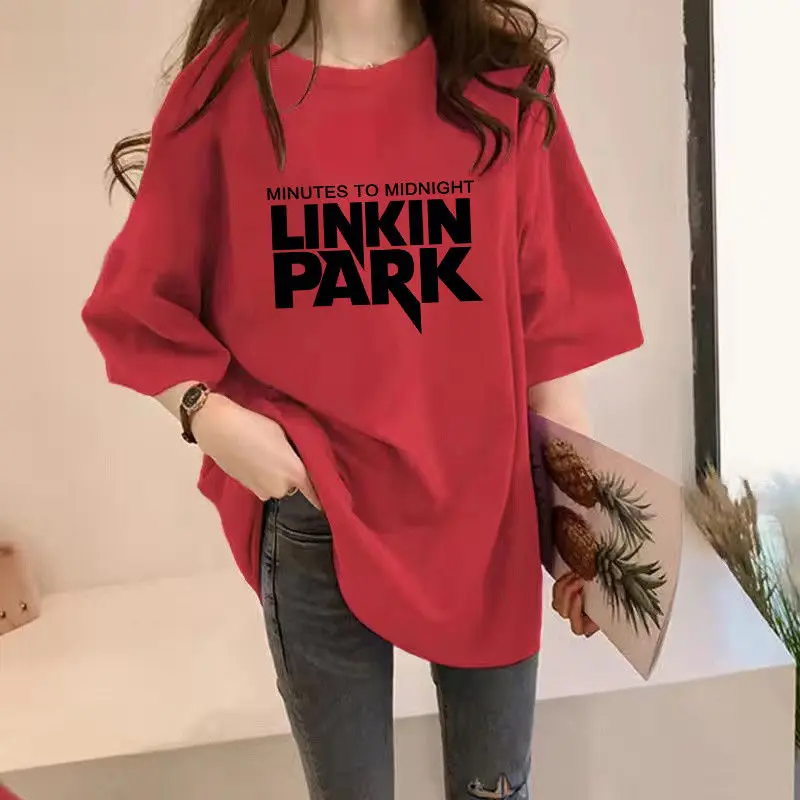 VOLALO 100% хлопок новинка 2024 простая свободная футболка женская с короткими рукавами