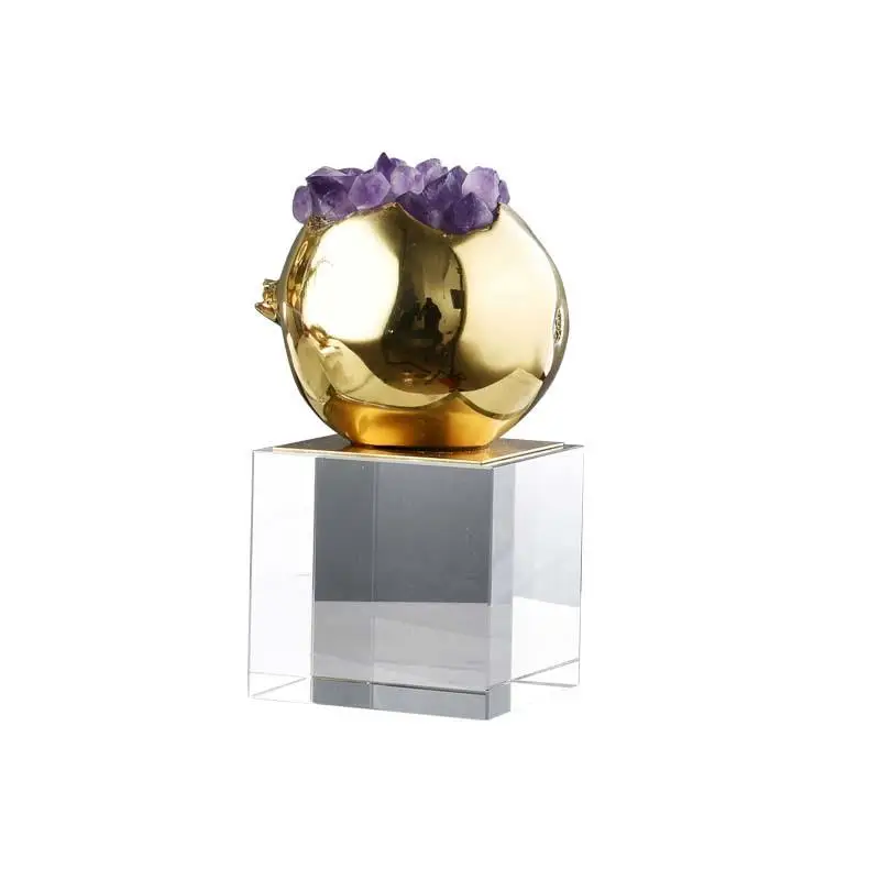 Креативность Гранат Аметист Искусство Хрустальная основа Украшения Абстрактные