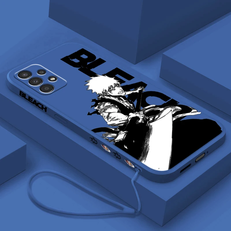 Чехол для телефона с рисунком аниме отбеливатель Samsung A91 A81 A71 A51 A41 A31 A21S A11 A05 A04 A03S A02S